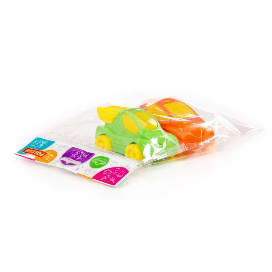 Набор автомобилей "Беби Кар" №1 (2 шт) (в пакете)