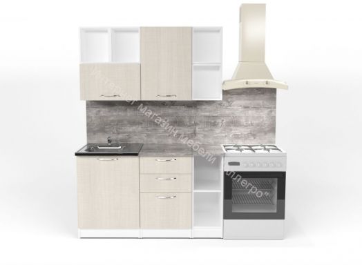 Кухонный гарнитур Лариса медиум 3 1400 мм