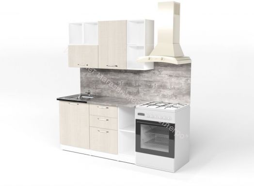 Кухонный гарнитур Лариса медиум 3 1400 мм