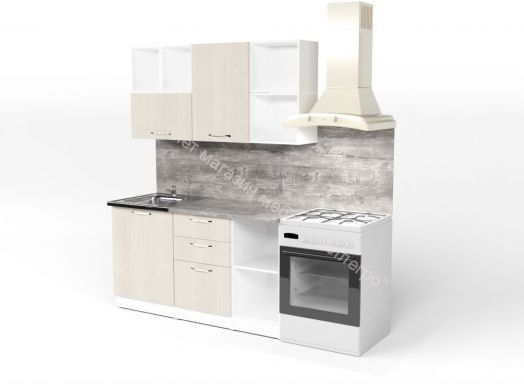 Кухонный гарнитур Лариса нормал 3 1500 мм