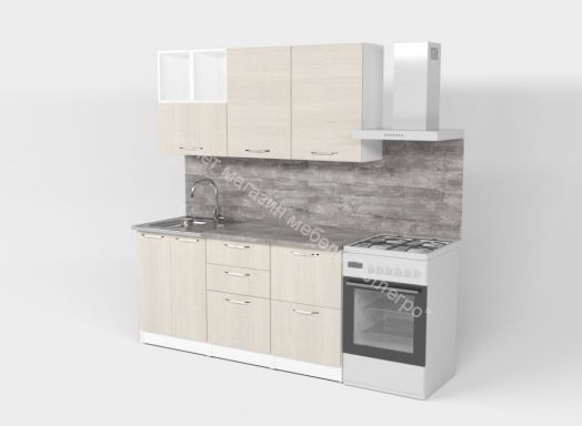 Кухонный гарнитур Лариса стандарт 4 1600 мм