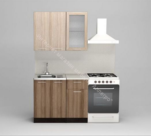 Кухонный гарнитур Татьяна мини 1000 мм