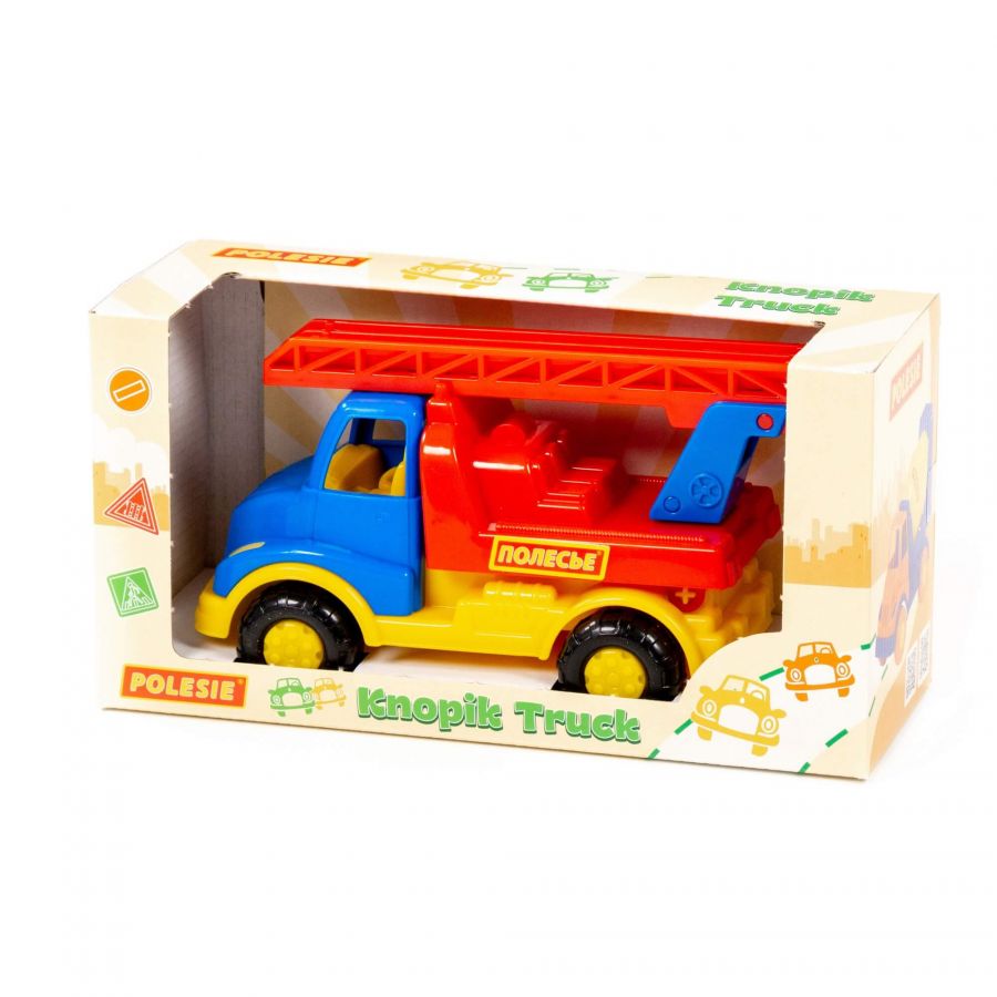 "Кнопик", автомобиль-пожарная спецмашина (в коробке)