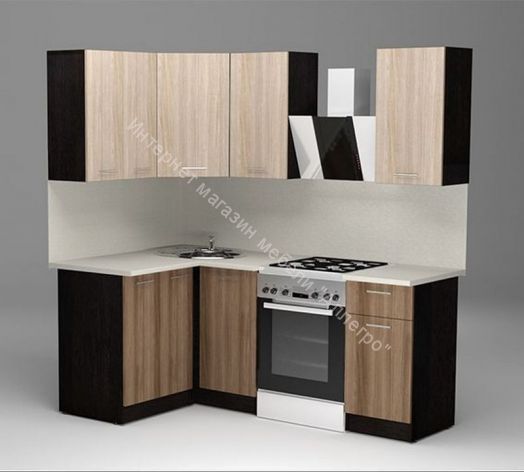 Кухонный гарнитур Татьяна оптима прайм угловой 1400*1200 мм