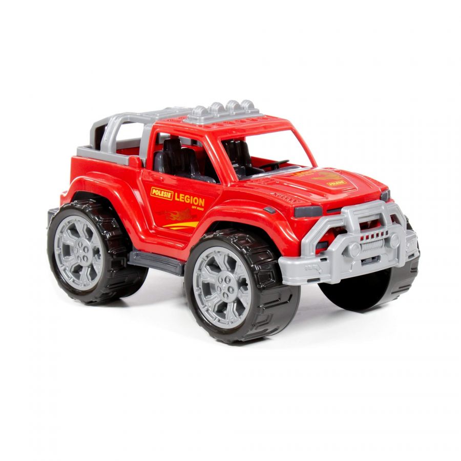 Автомобиль "Легион" №2 (красный) (в коробке)