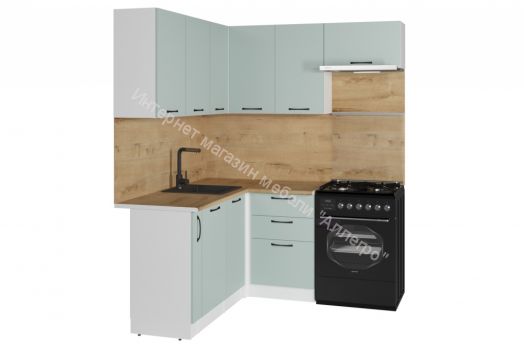 Кухонный гарнитур Лиора мега прайм 1600х1700 мм