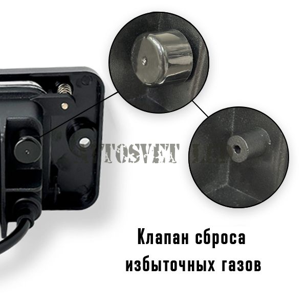 Фары противотуманные ASF17-50W FLOOD KAMAZ с границей света