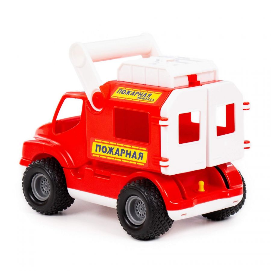 "КонсТрак - пожарная команда", автомобиль (в сеточке)