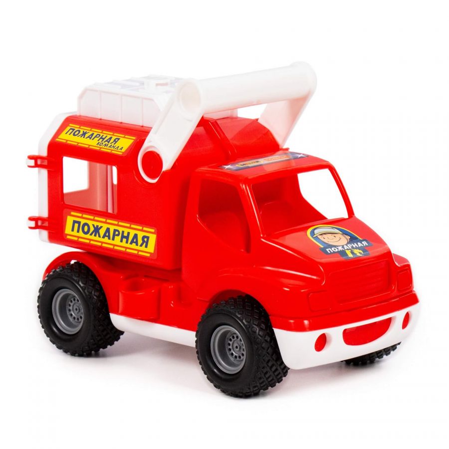 "КонсТрак - пожарная команда", автомобиль (в сеточке)