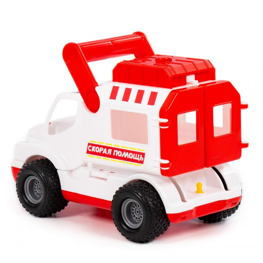 "КонсТрак - скорая помощь", автомобиль (в сеточке)