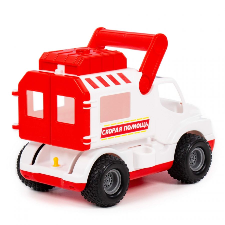 "КонсТрак - скорая помощь", автомобиль (в сеточке)