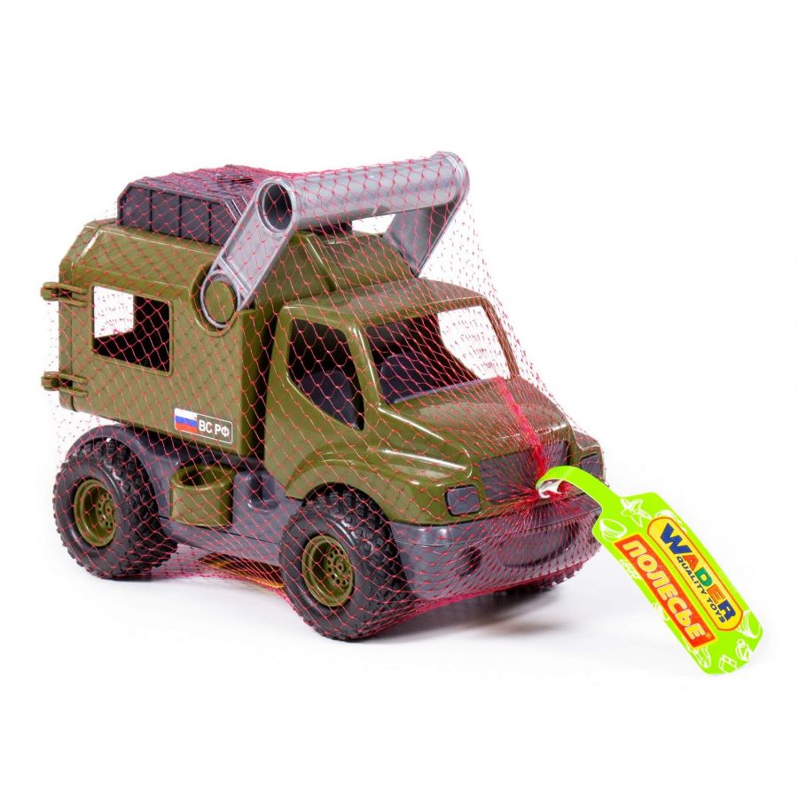 "КонсТрак - фургон", автомобиль военный (в сеточке)