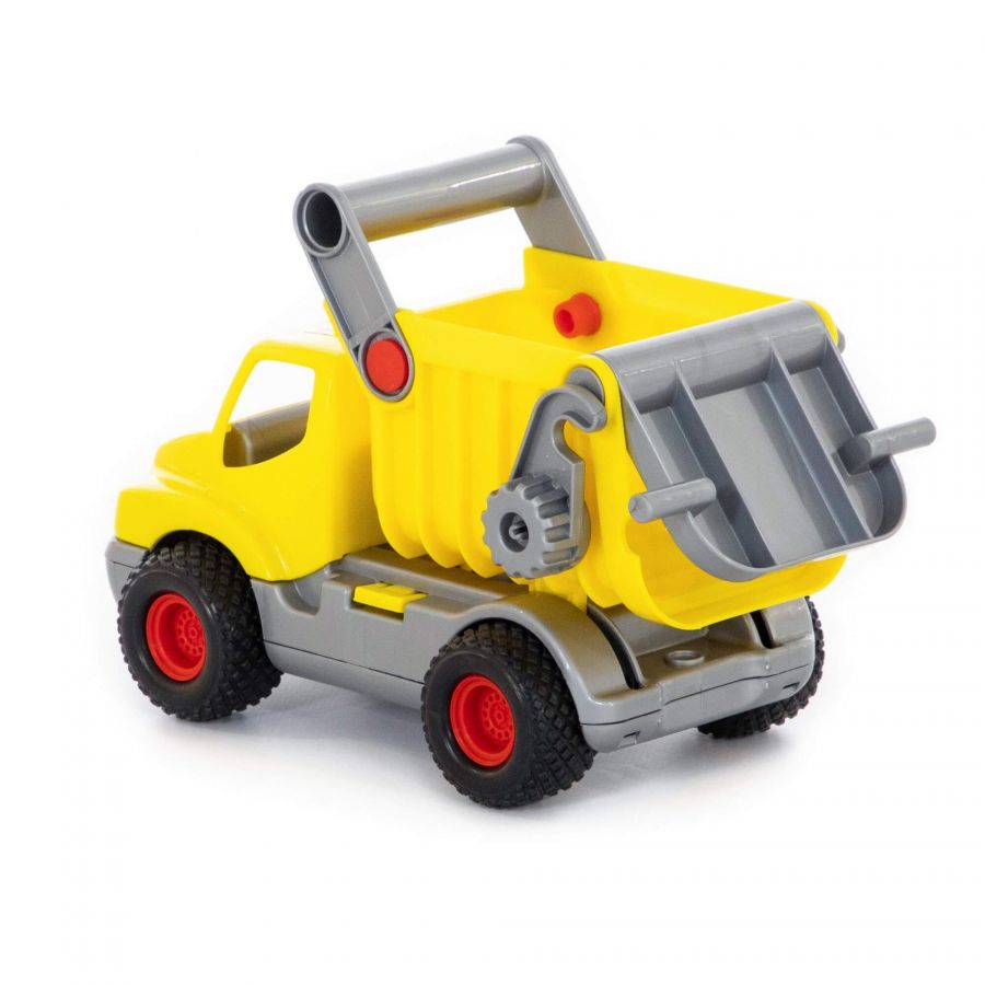 "КонсТрак", автомобиль-самосвал (жёлтый) (в сеточке)