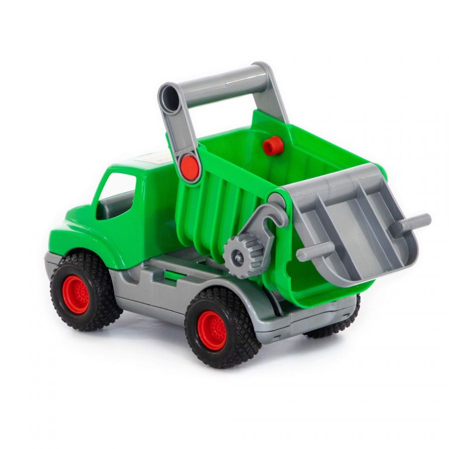 "КонсТрак", автомобиль-самосвал (зелёный) (в сеточке)