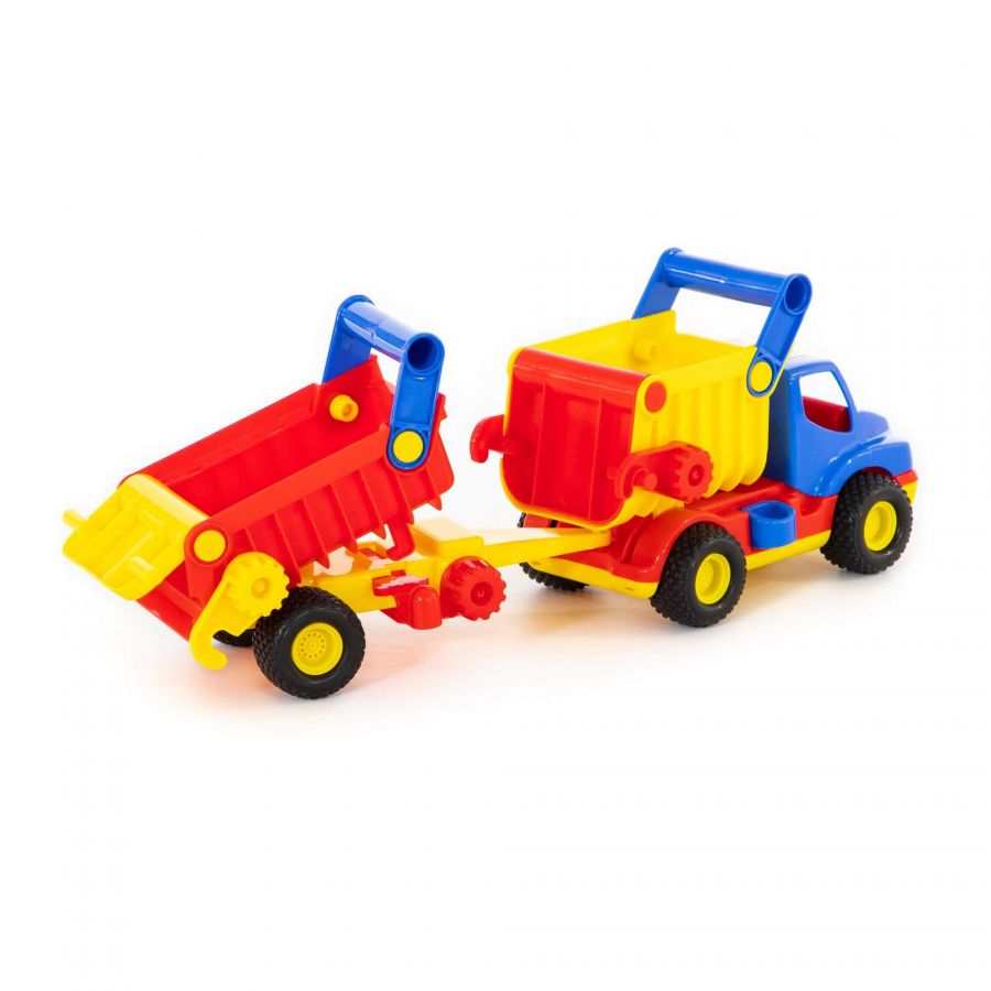 "КонсТрак", автомобиль-самосвал с полуприцепом (в коробке)