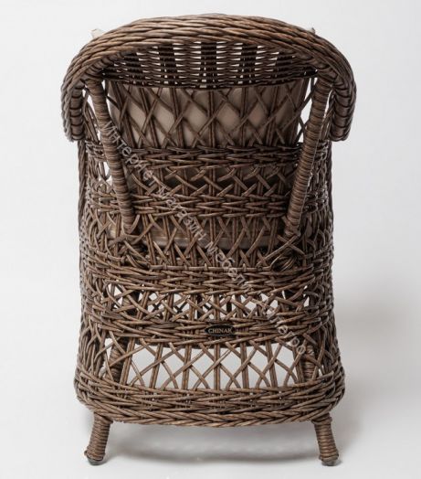 Стул Chanel-2 FM 1008 коричневый, искусственный ротанг