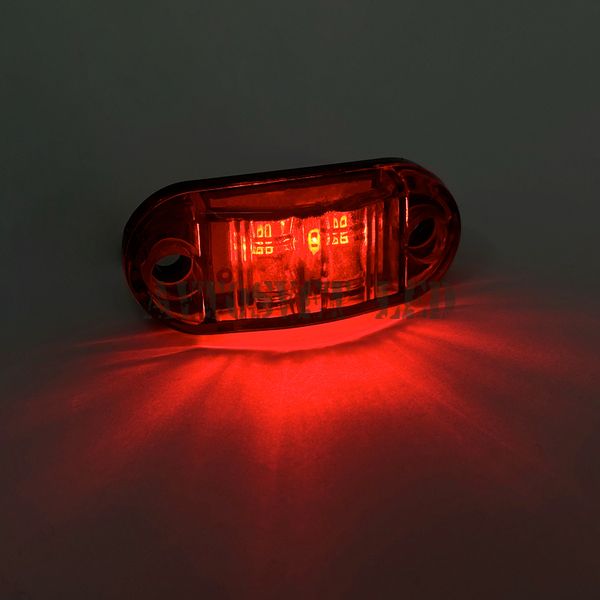 Светодиодные габариты на прицеп AS-U-2SMD-Red красного цвета