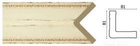 Угол Decor-Dizayn 140-1028 Дыхание 2 Д2400хВ81хТ81 /Декор Дизайн.