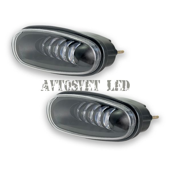 Фары противотуманные ASF4C-50W FLOOD Chevrolet Lanos с границей света