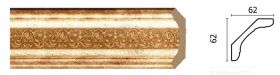 Карниз Dekor-Dizayn 168-126  Дыхание 2 Д2400хВ62хТ62 / Декор Дизайн.