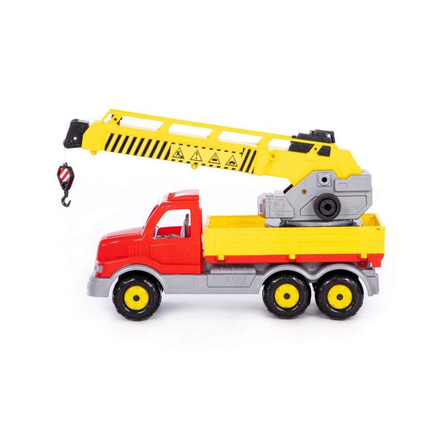 "Сталкер", автомобиль-кран с поворотной платформой (в сеточке)