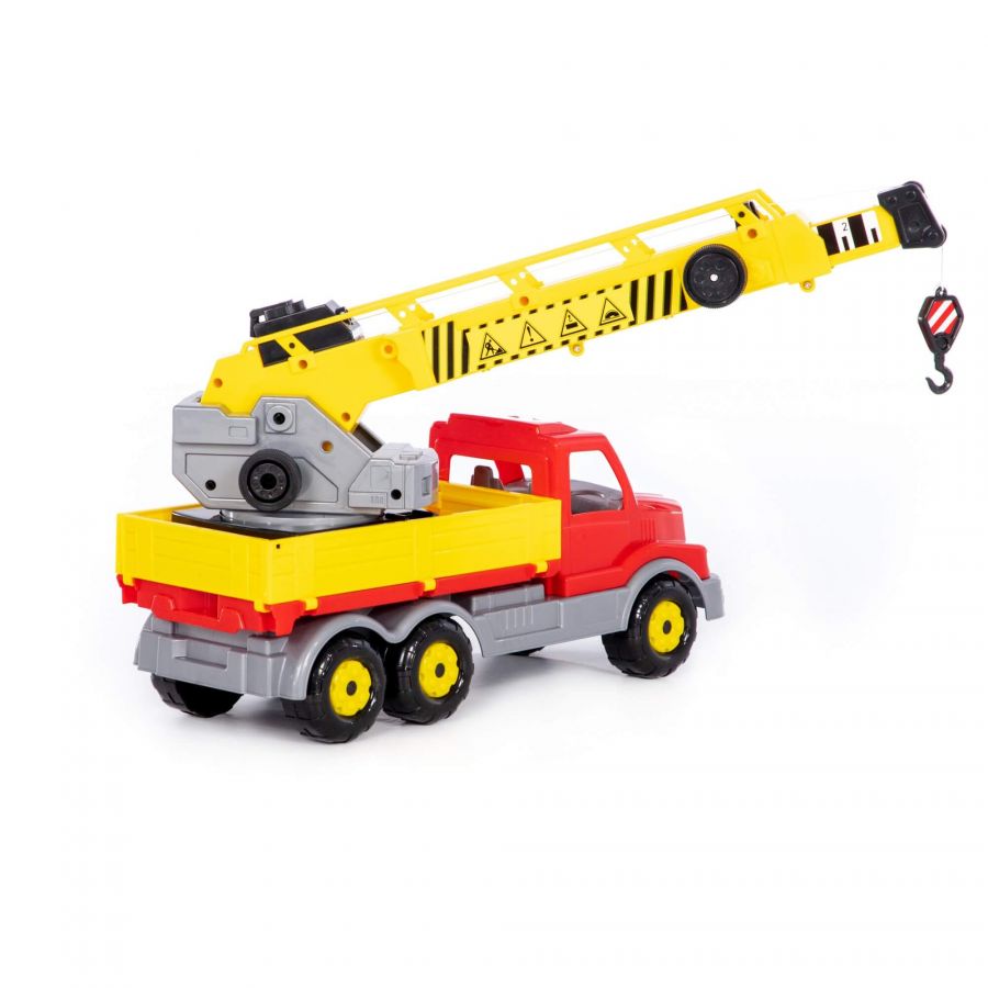 "Сталкер", автомобиль-кран с поворотной платформой (в сеточке)