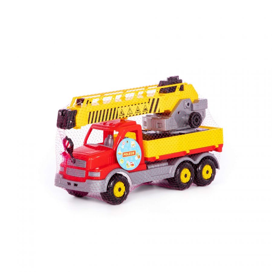 "Сталкер", автомобиль-кран с поворотной платформой (в сеточке)