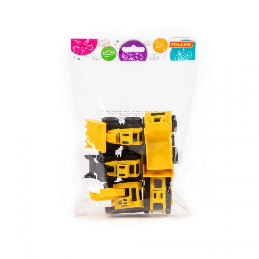 Набор спецтехники-мини (5 шт) (в пакете)