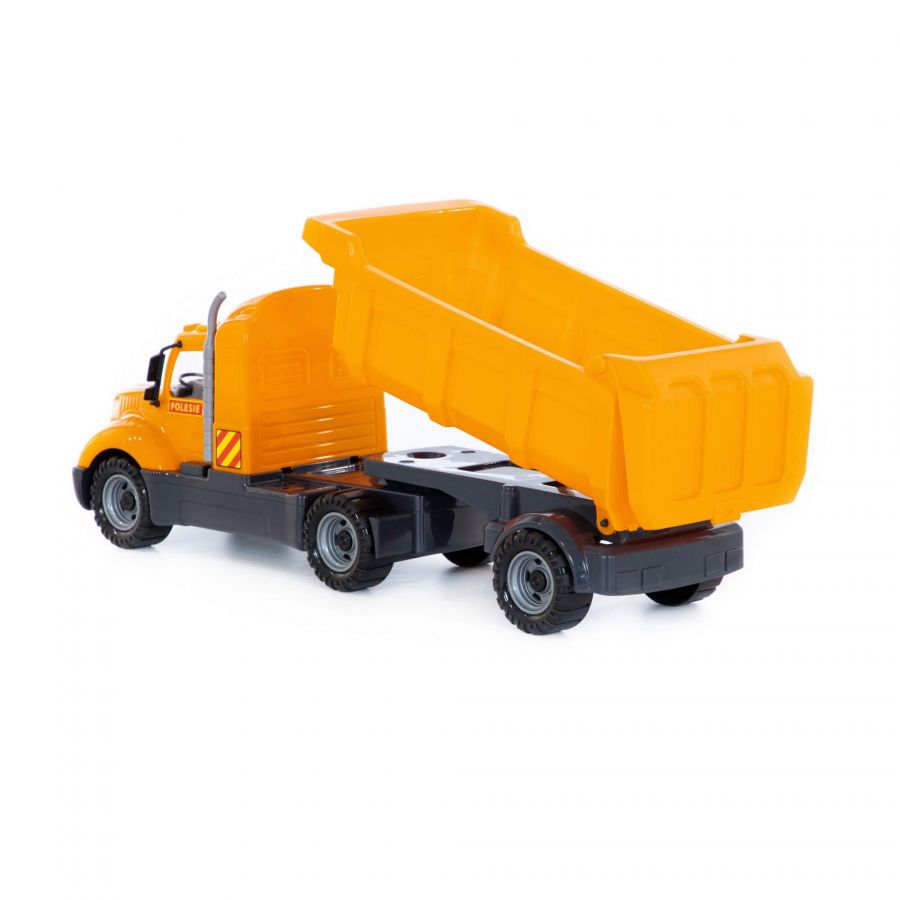 "Майк", автомобиль-самосвал с полуприцепом (в сеточке)