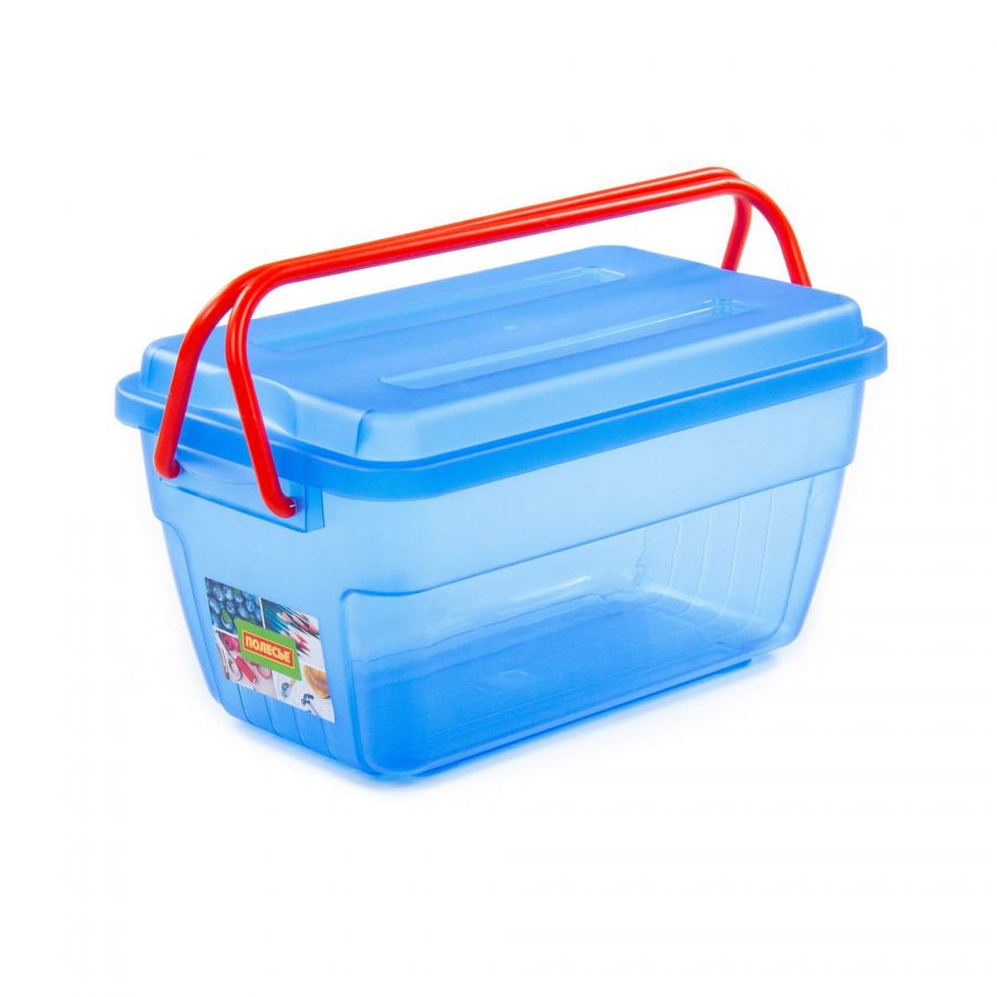 Ёмкость №53 для хранения с крышкой, 350х215х190 мм, 9 литров