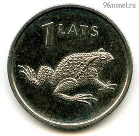 Латвия 1 лат 2010