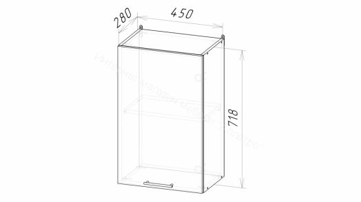Кухонный гарнитур Дюна гранд прайм 2200х2500 мм