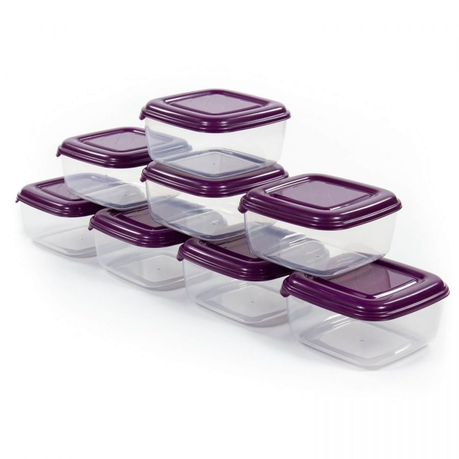 Ёмкость №37 квадратная с крышкой, 1,5 литра (v2)