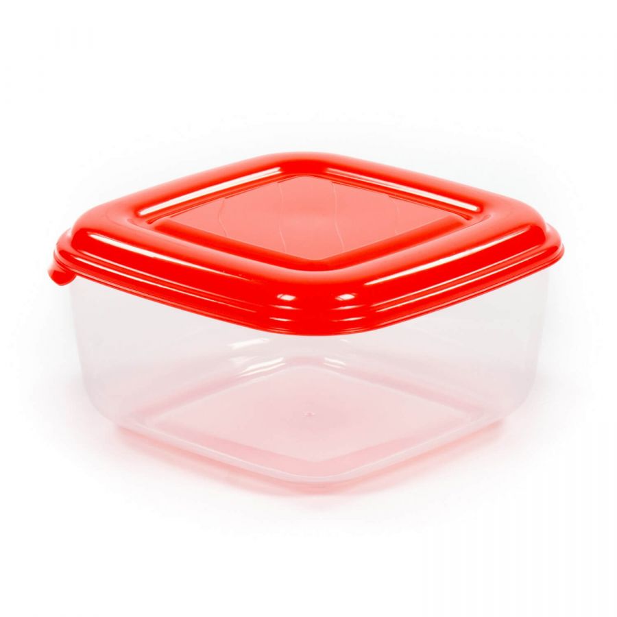 Ёмкость №38 квадратная с крышкой, 2,4 литра