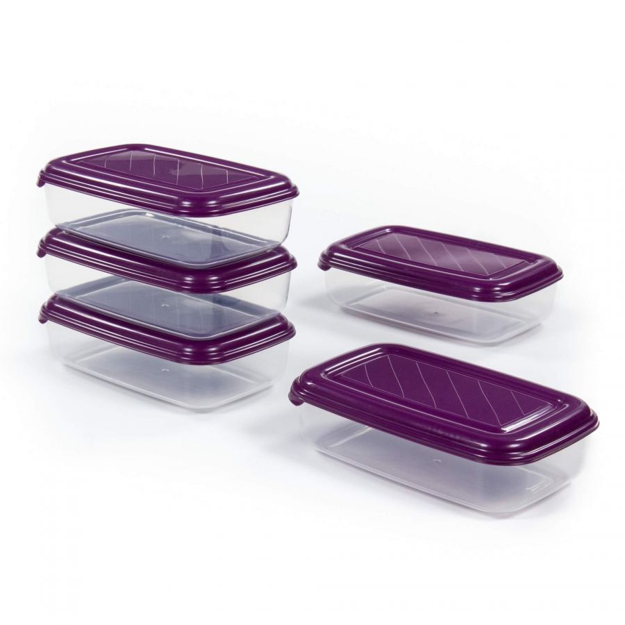 Ёмкость №40 прямоугольная с крышкой, 1,6 литра (v2)