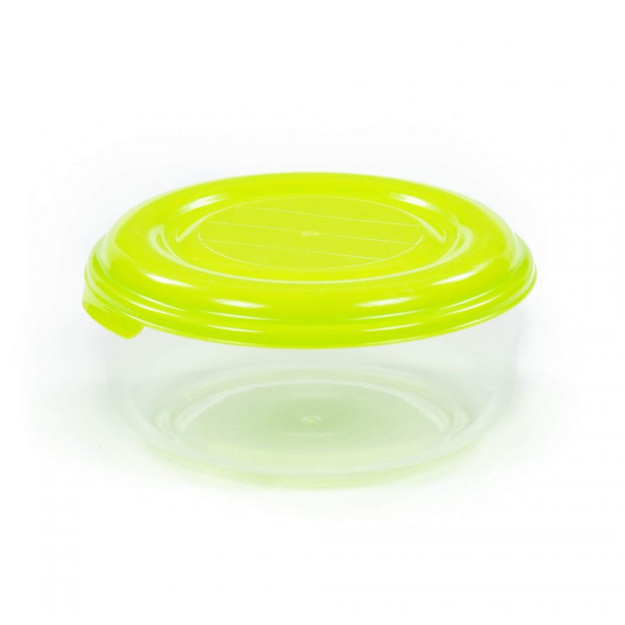 Ёмкость №43 круглая с крышкой, 0,9 литра