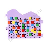 СТОЙКА ЗОНИРОВАНИЯ 3 (СЕКЦИЯ ГОРЫ. МОЗАИКА КВАДРАТИКИ)