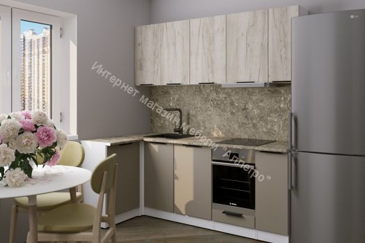 Кухонный гарнитур Альба прайм 400 1100х2000 мм