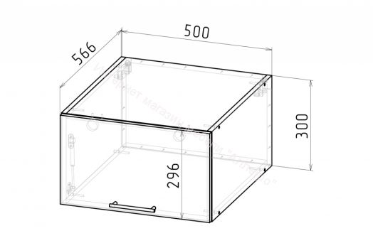 Кухонный гарнитур Альба гранд прайм 2200х2500 мм