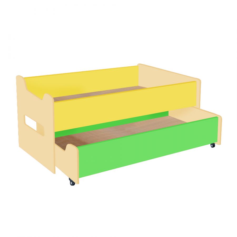 КРОВАТЬ ДЕТСКАЯ 23 (МДФ) ДВУХЪЯРУСНАЯ