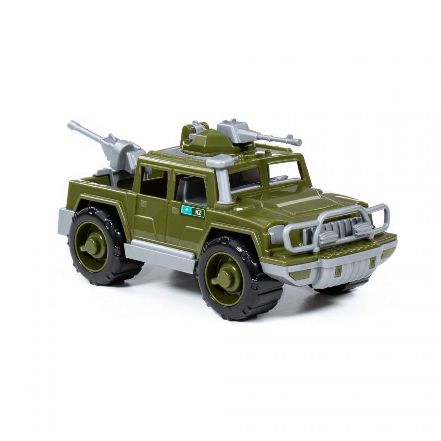 Автомобиль-пикап военный "Защитник" с 2-мя пулемётами (KZ)