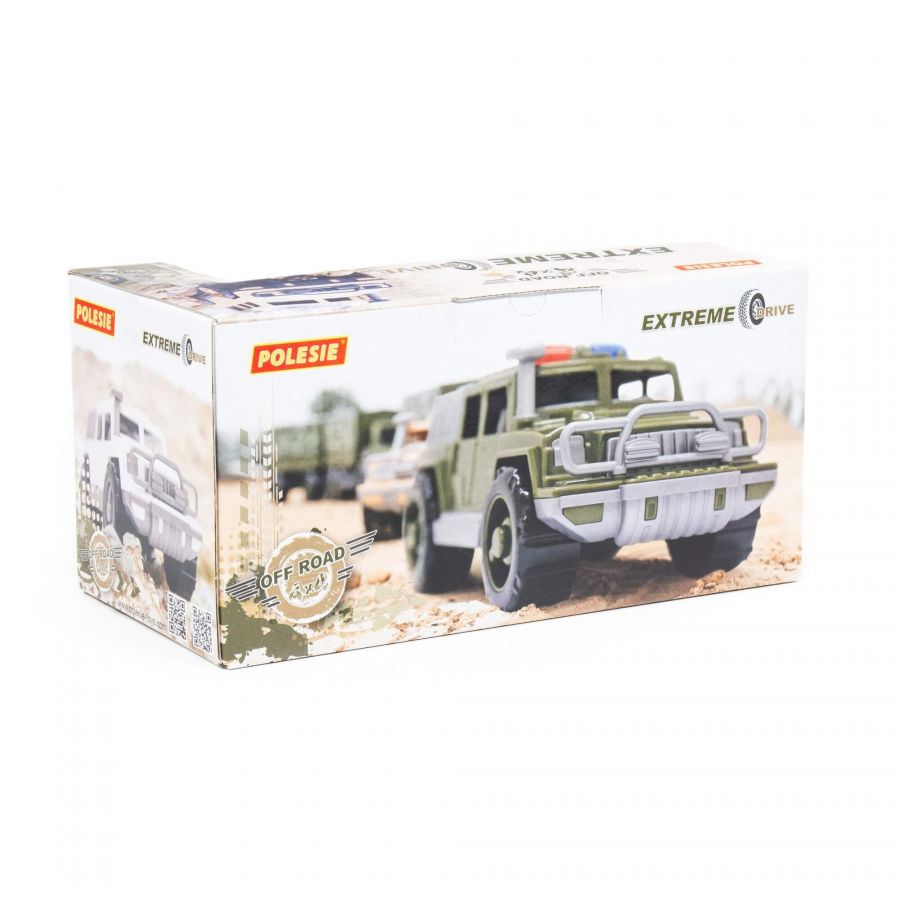 Автомобиль-пикап военный "Защитник-Сафари" с 2-мя пулемётами (в коробке)