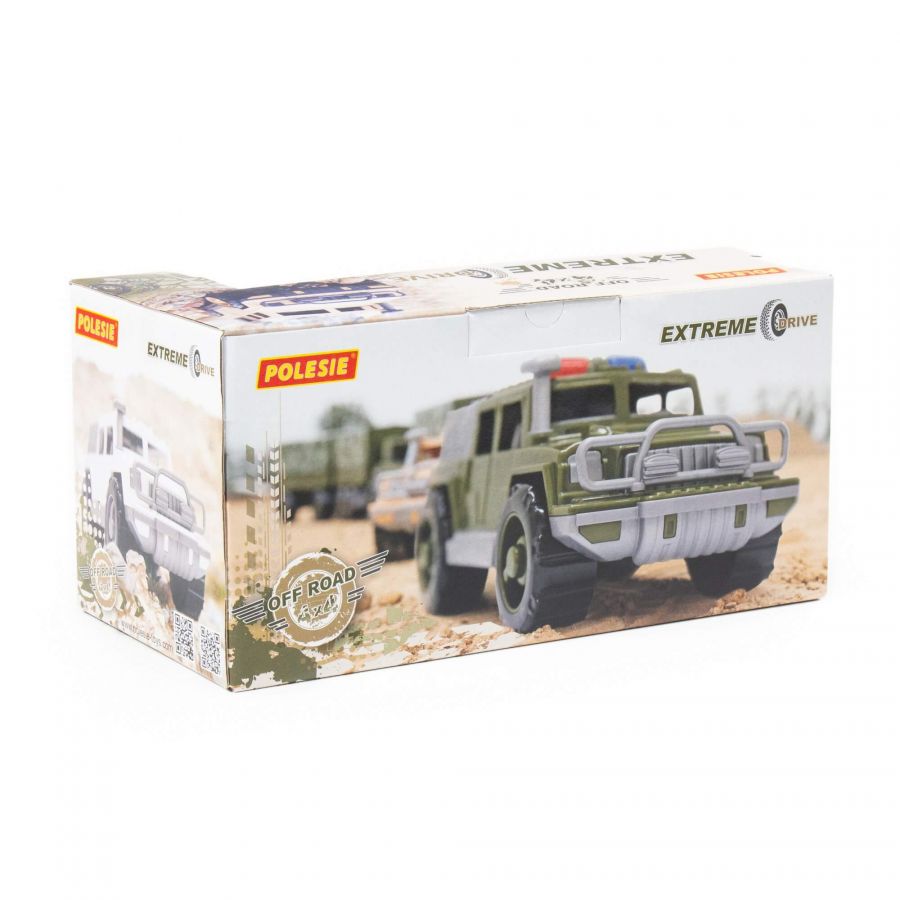 Автомобиль-пикап военный патрульный "Защитник" (в коробке)