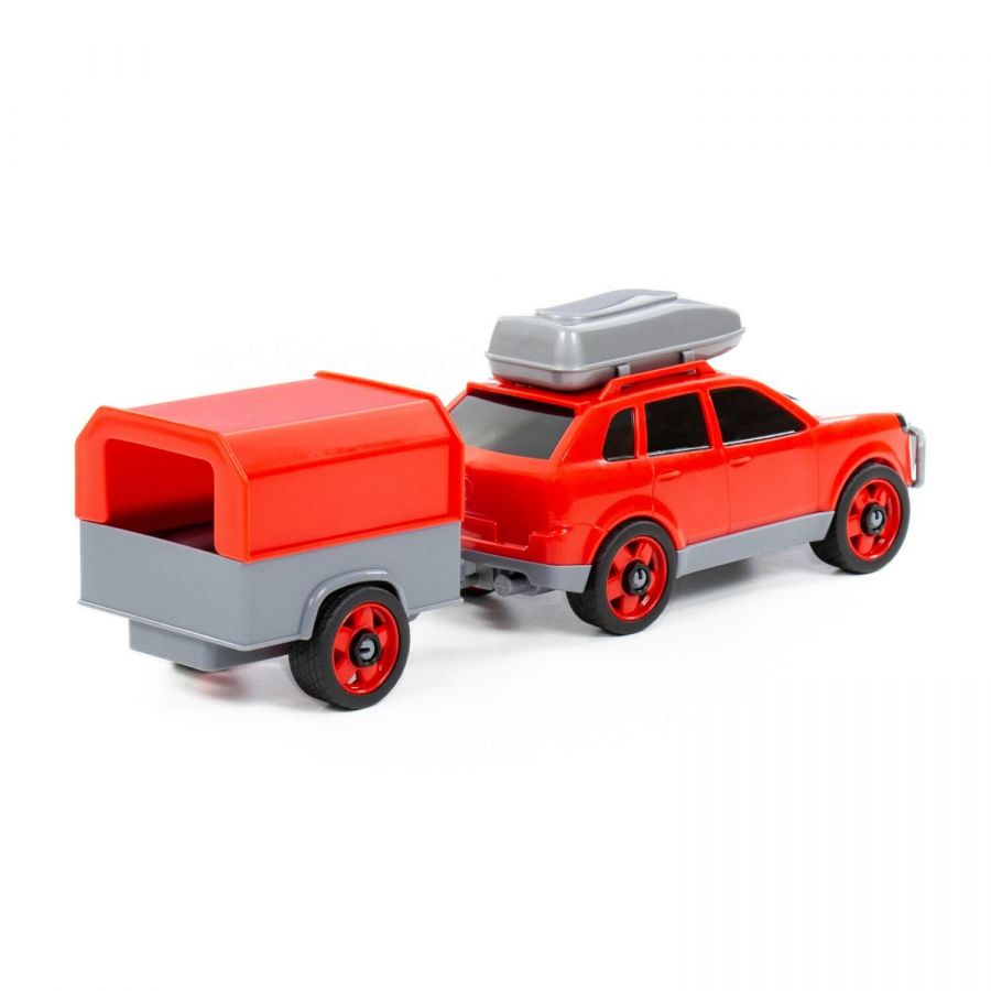 Автомобиль легковой с прицепом (в сеточке)