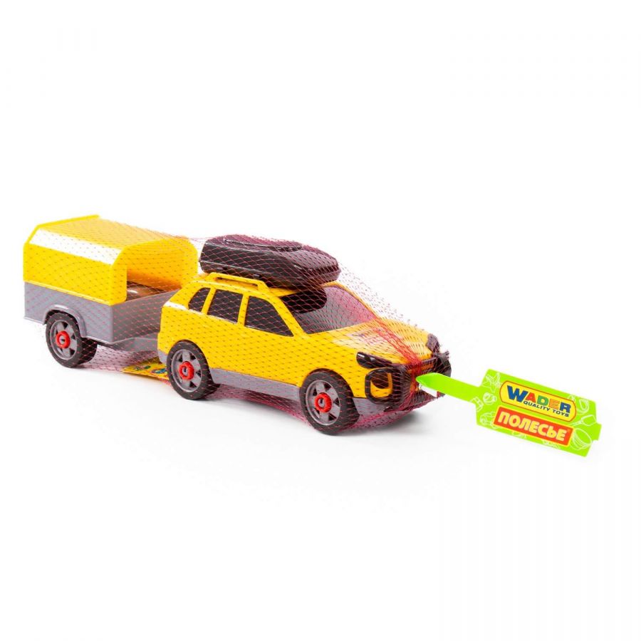 Автомобиль легковой с прицепом (в сеточке)