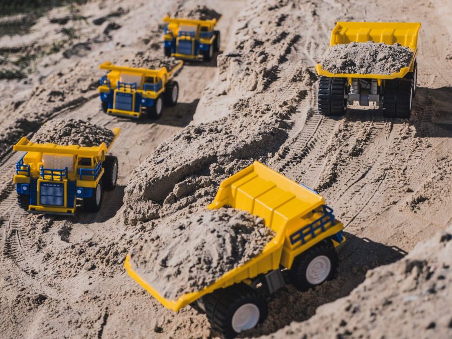 Карьерный самосвал БелАЗ-75131 (в коробке)