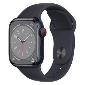 Apple Watch Series 8 GPS, 41мм ,корпус чёрный, ремешок чёрный