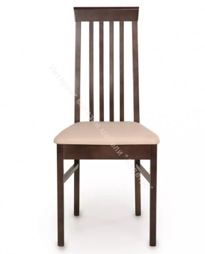 Стул "Монреаль" 02 Венге (С5 тон 7) экокожа крем