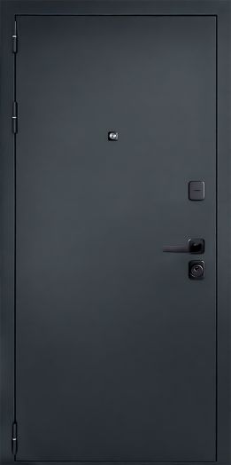 Дверь Входная Дверной континент Брест Зеркало Белый матовый