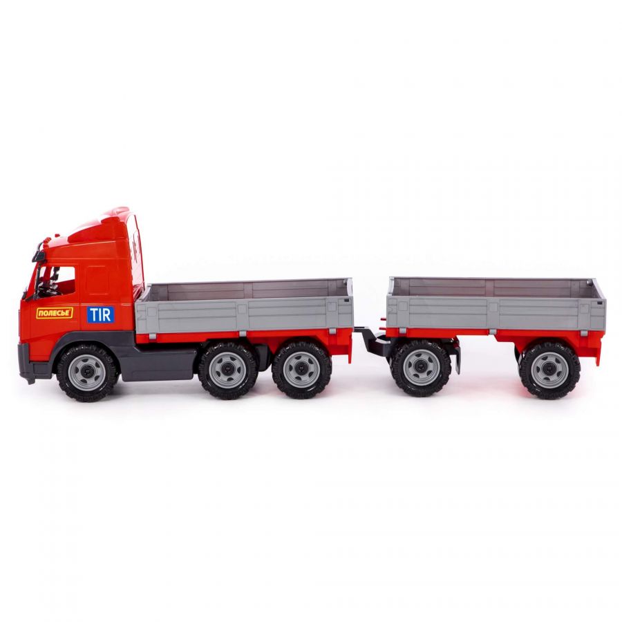 Автомобиль бортовой с прицепом (в лотке)